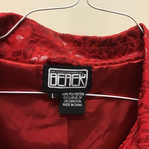 Red Berek2 jacket - Picture 3 of 3